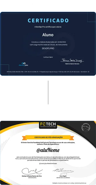 Certificados de Conclusão